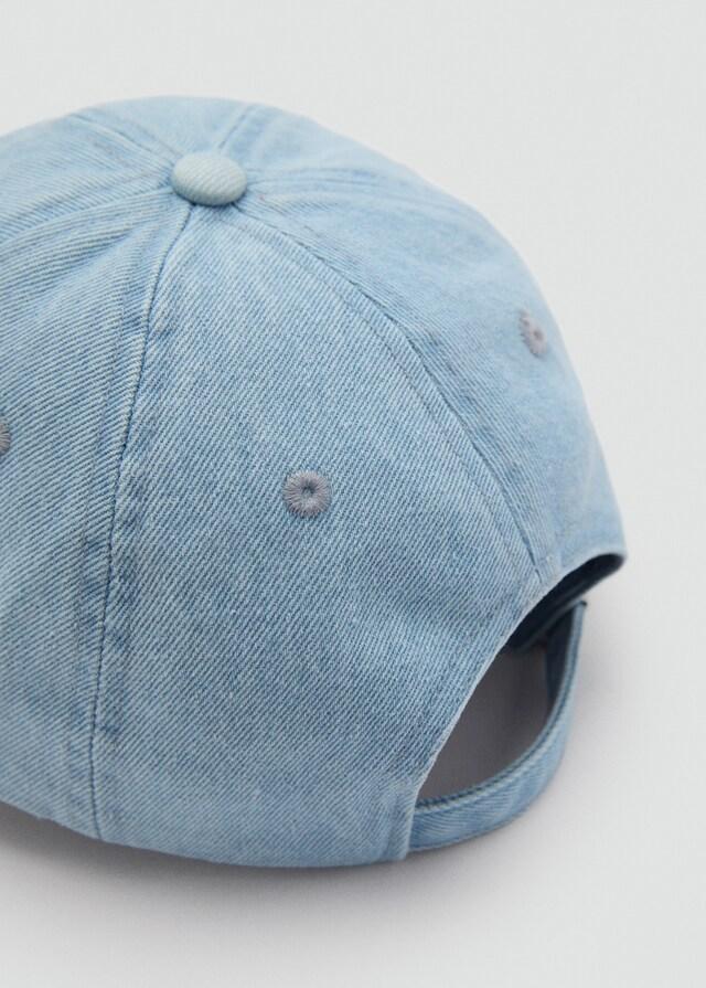 Mango Jeans-Cap mit Schriftzug Osterangebot
