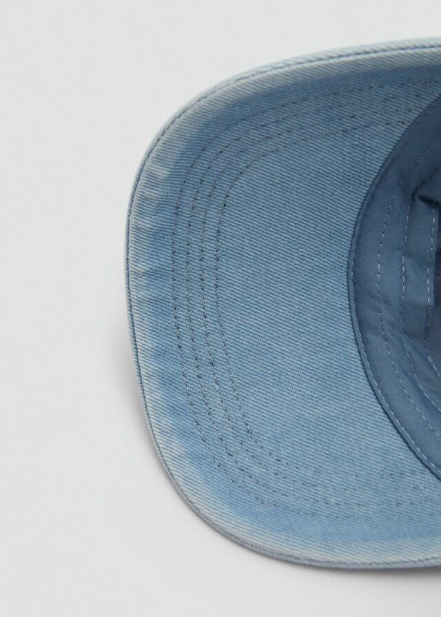 Mango Jeans-Cap mit Schriftzug Osterangebot