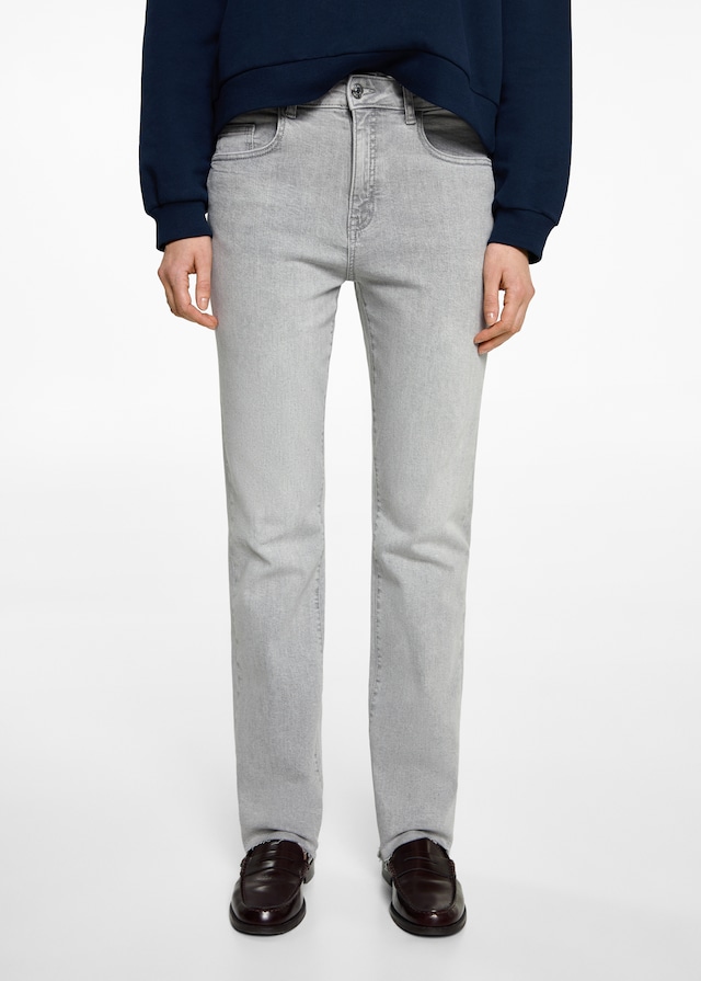 Mango Straight Jeans Neueste Mode