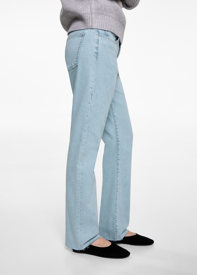 Mango Straight Fit Jeans Saisonale Angebote