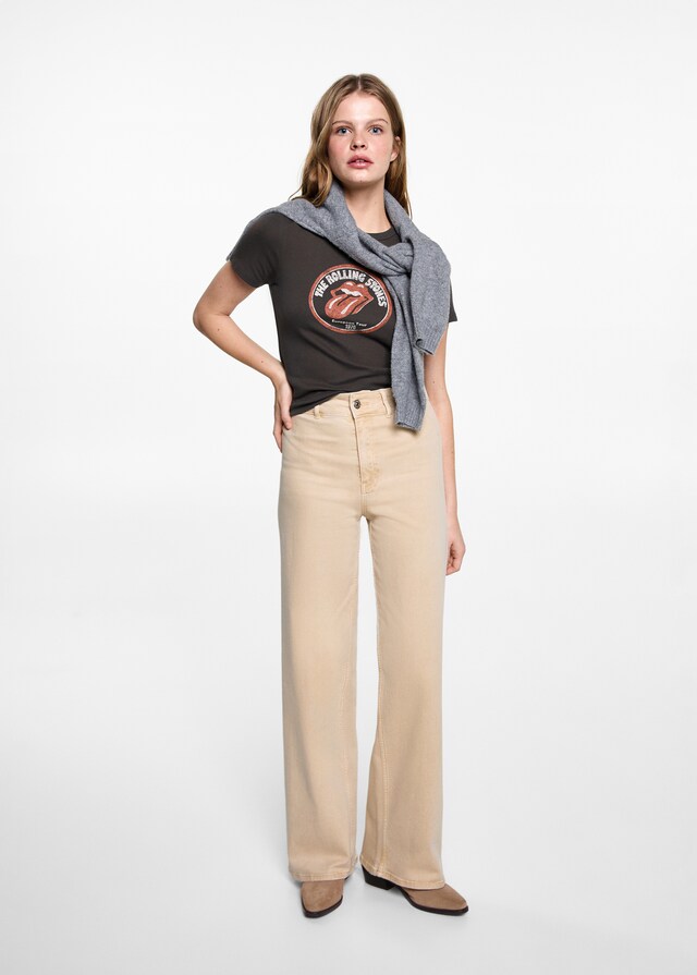 Mango Wide Leg-Jeans Tägliche Deals
