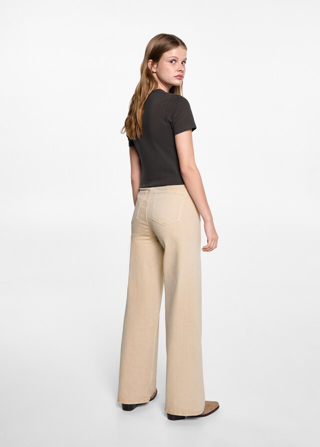 Mango Wide Leg-Jeans Tägliche Deals