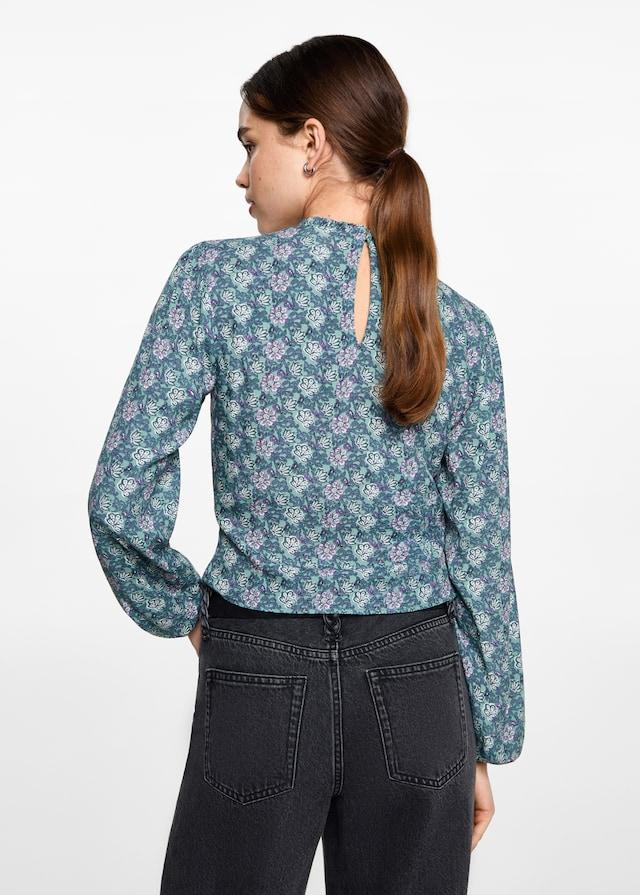 Mango Bluse mit Blumenmuster Neueste Stile