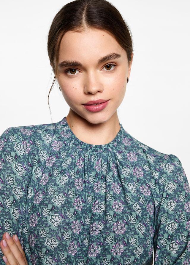 Mango Bluse mit Blumenmuster Neueste Stile