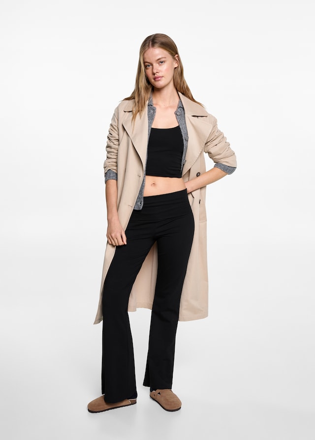 Mango Flared Leggings Kostenloser Versand international