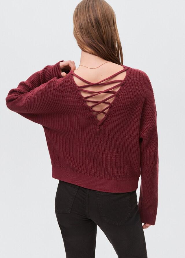 Mango Strickpullover mit Schlitzen 50% Rabatt für begrenzte Zeit