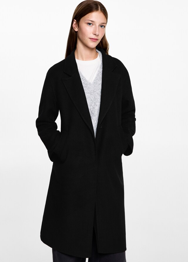 Mango Langer Tuchmantel Outlet
