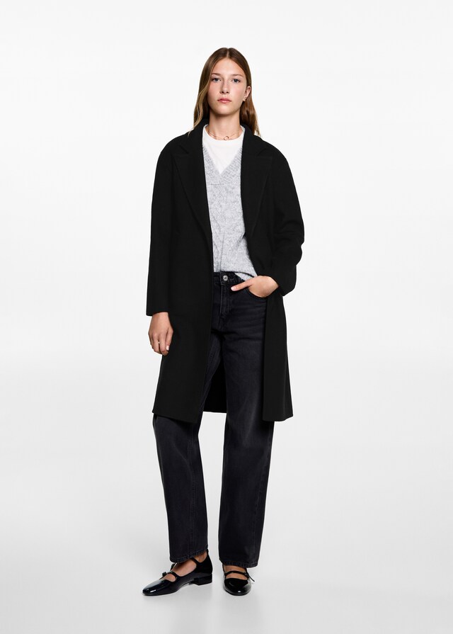 Mango Langer Tuchmantel Outlet