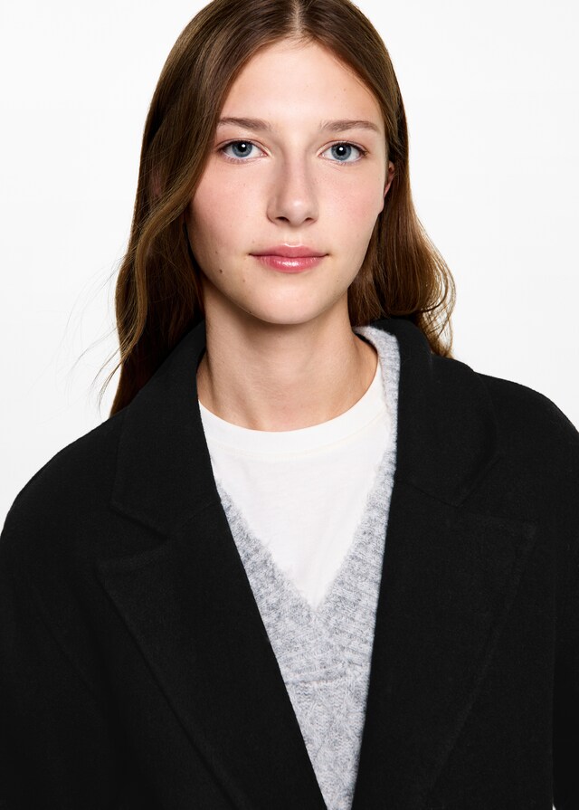 Mango Langer Tuchmantel Outlet