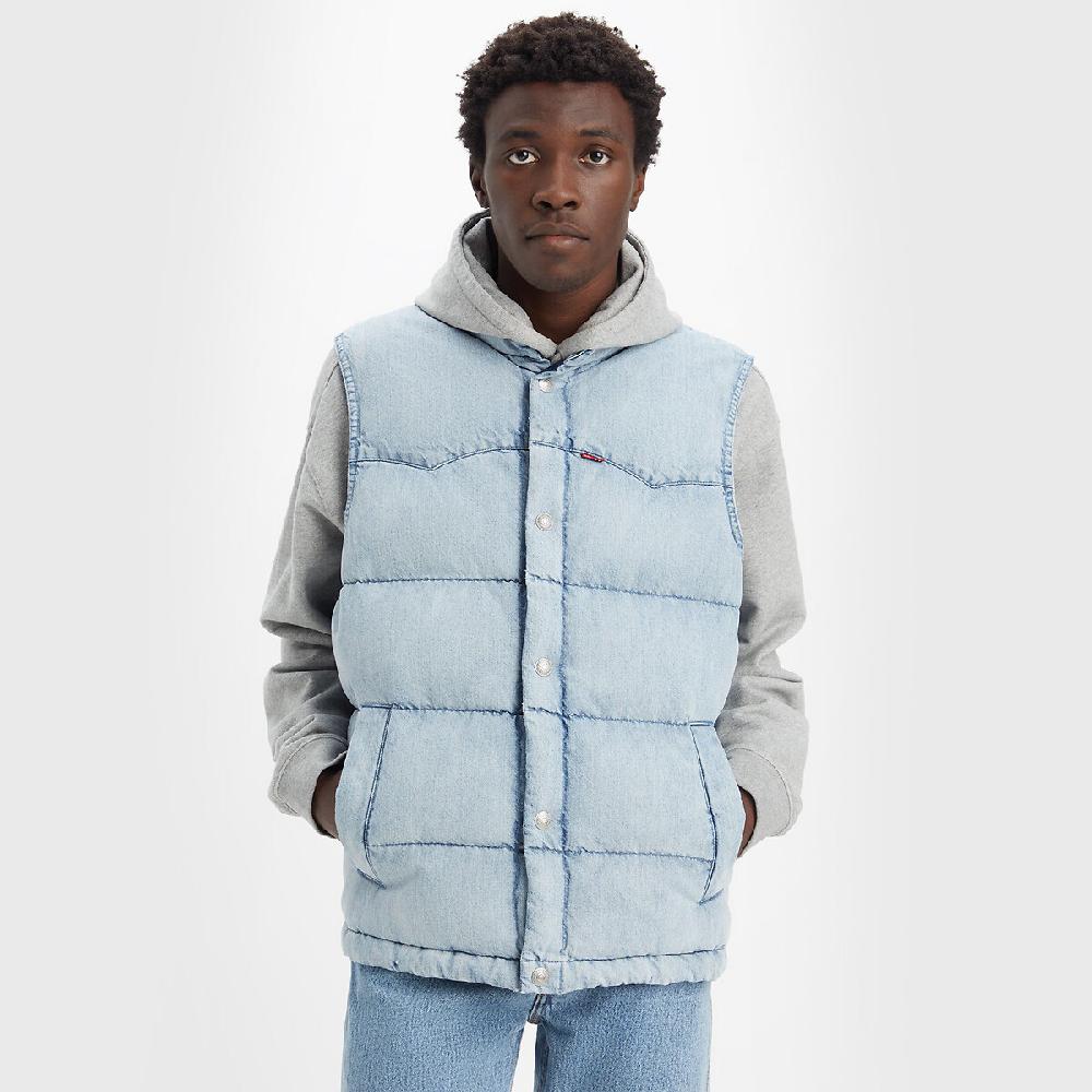 laredoute Gestepptes Jeans-Gilet hellblau LEVI'S