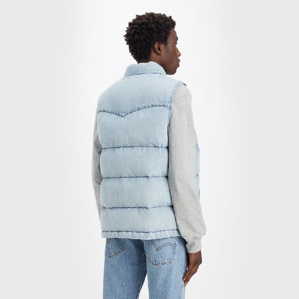 laredoute Gestepptes Jeans-Gilet hellblau LEVI'S Bis zu 60% Rabatt