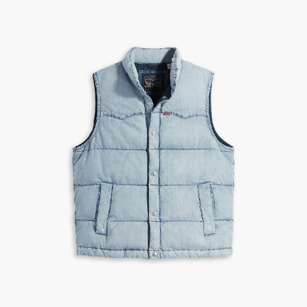 laredoute Gestepptes Jeans-Gilet hellblau LEVI'S Bis zu 60% Rabatt