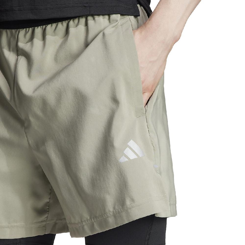 laredoute 2-in-1 Workout-Shorts beige adidas Performance Bis zu 65% Rabatt