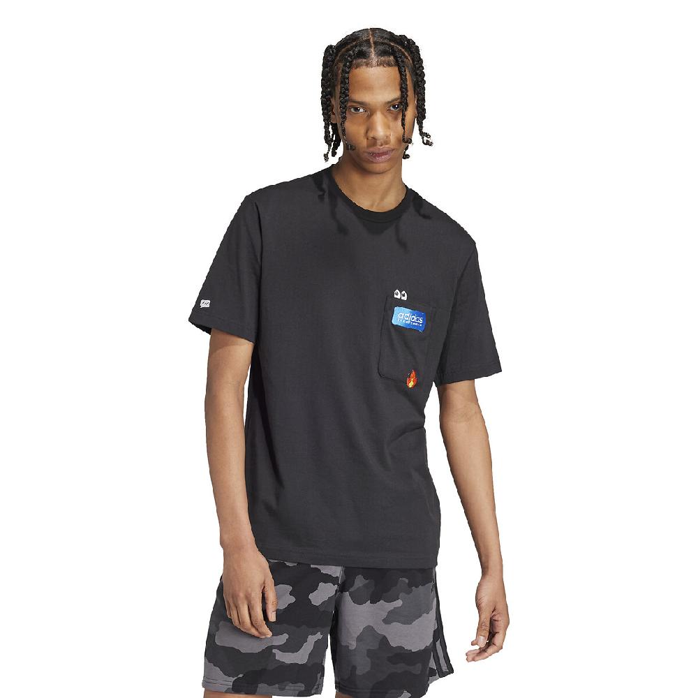 laredoute T-Shirt mit Emoji-Motiv schwarz adidas Performance
