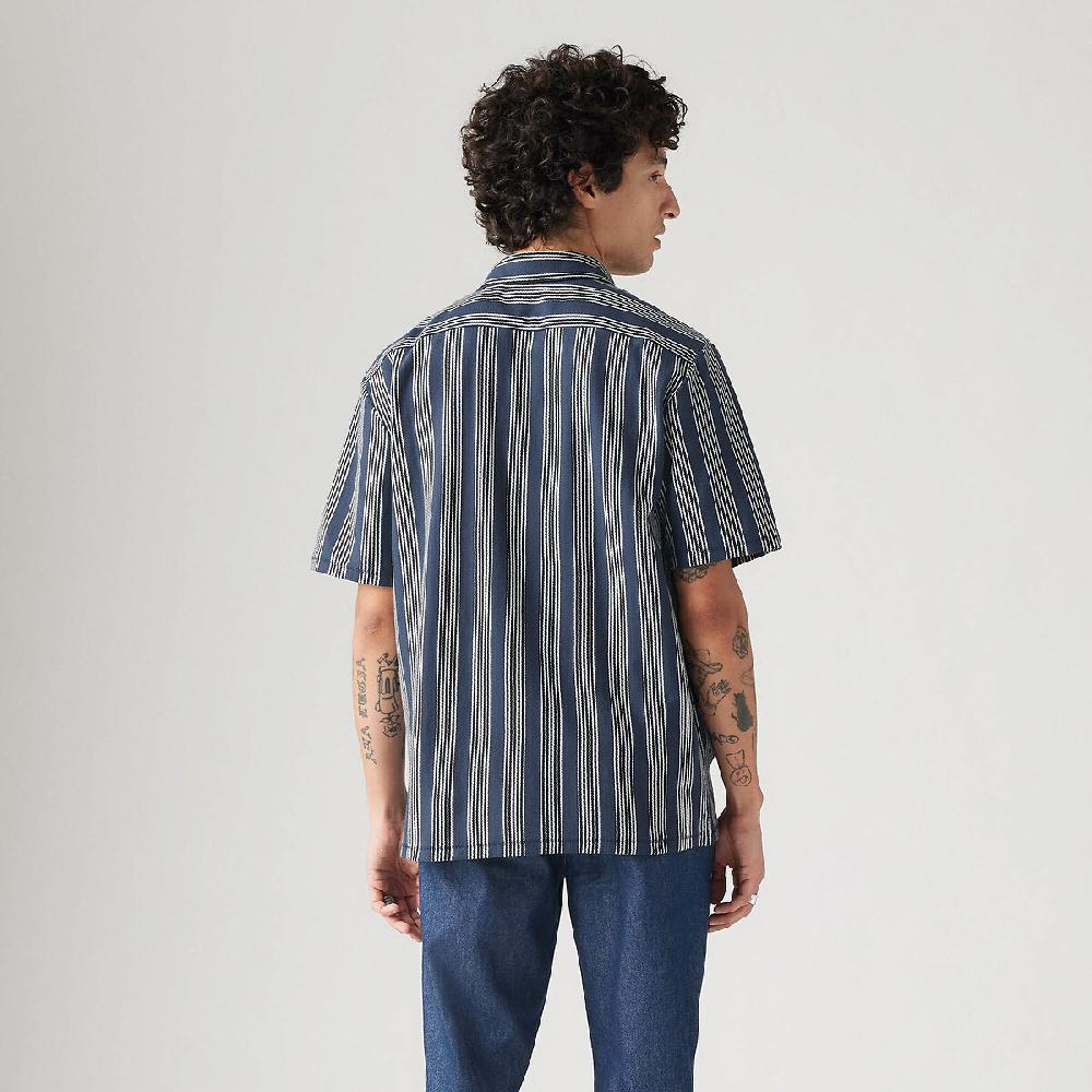 laredoute Gestreiftes Kurzarm-Hemd Baumwolljersey blau gestreift LEVI'S Bestseller