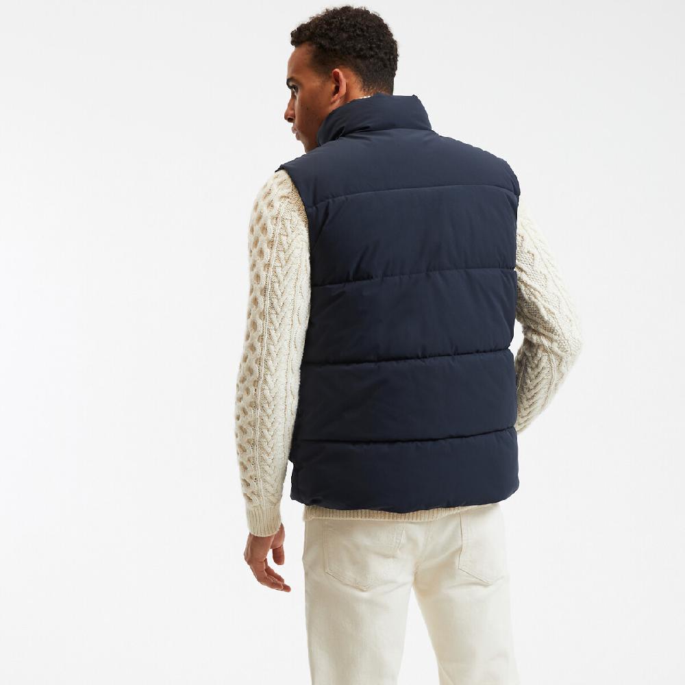 laredoute Kurzes Steppgilet für die Übergangszeit Stehkragen dark navy LA REDOUTE COLLECTIONS Neueste Stile