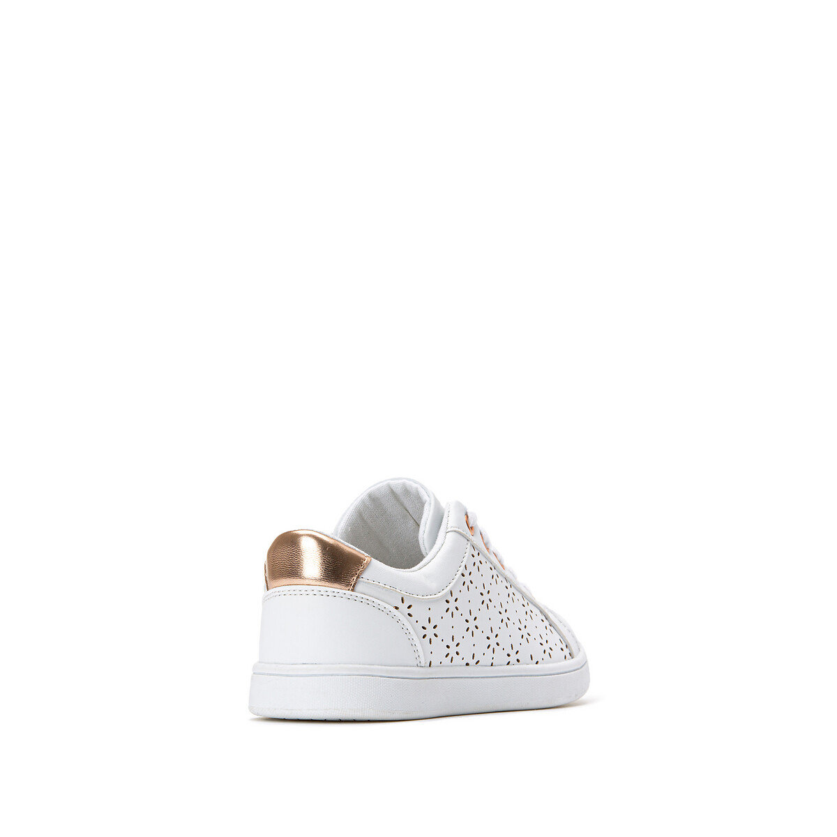 laredoute Sneakers mit Lochmuster Schnürung weiss LA REDOUTE COLLECTIONS Zeitbegrenzte Promotion