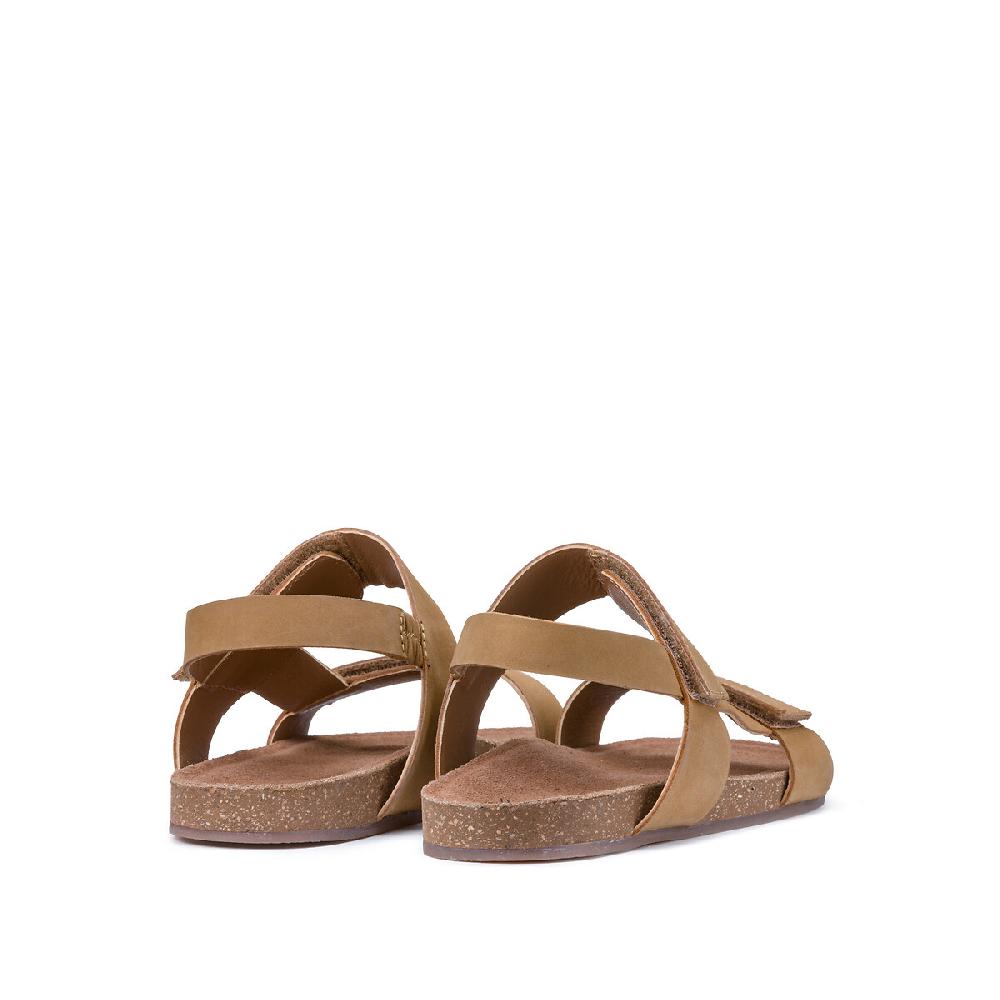 laredoute Ledersandalen mit Klettverschluss beige LA REDOUTE COLLECTIONS Bis zu 50% Rabatt