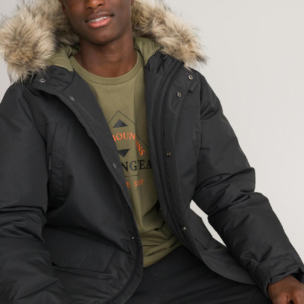 laredoute Winterparka mit Kapuze schwarz LA REDOUTE COLLECTIONS Sonderangebot der Fabrik