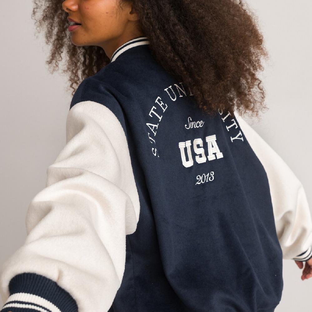 laredoute Jacke im College-Style marine/ecru LA REDOUTE COLLECTIONS