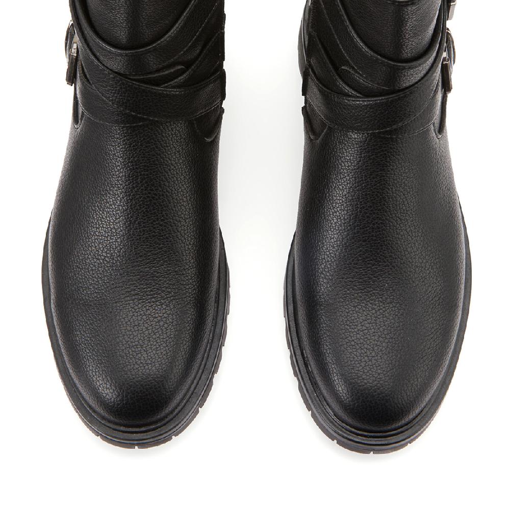 laredoute Boots im Bikerstil Profilsohle schwarz LA REDOUTE COLLECTIONS Riesige Rabatte