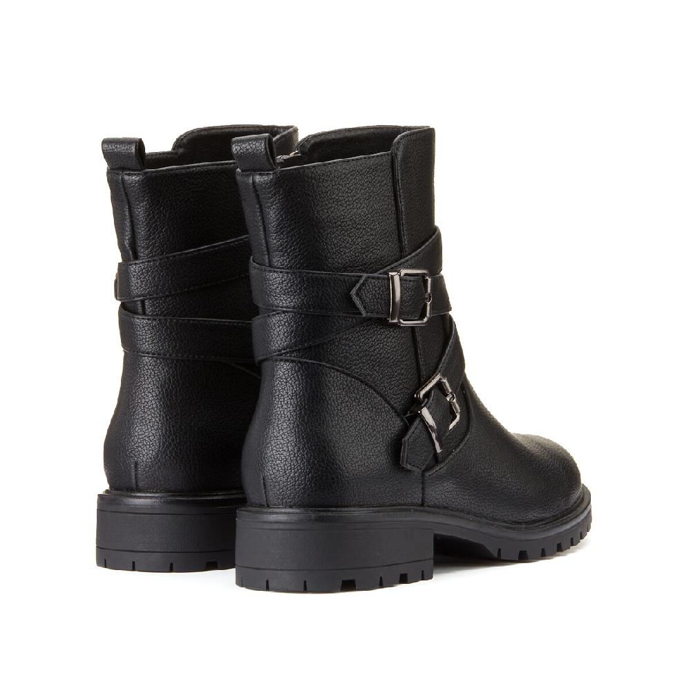 laredoute Boots im Bikerstil Profilsohle schwarz LA REDOUTE COLLECTIONS Riesige Rabatte