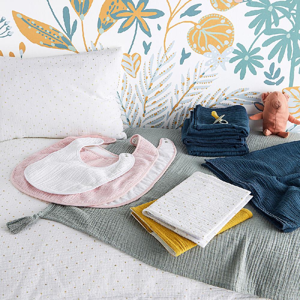 laredoute 4er-Pack Mullwindeln Kumla - LA REDOUTE INTERIEURS 50% Rabatt mit kostenlosem Versand