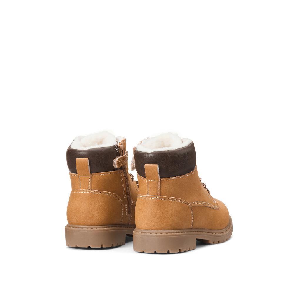laredoute Gefütterte Boots Schnürung und Reissverschluss kamel LA REDOUTE COLLECTIONS Clearance-Verkauf