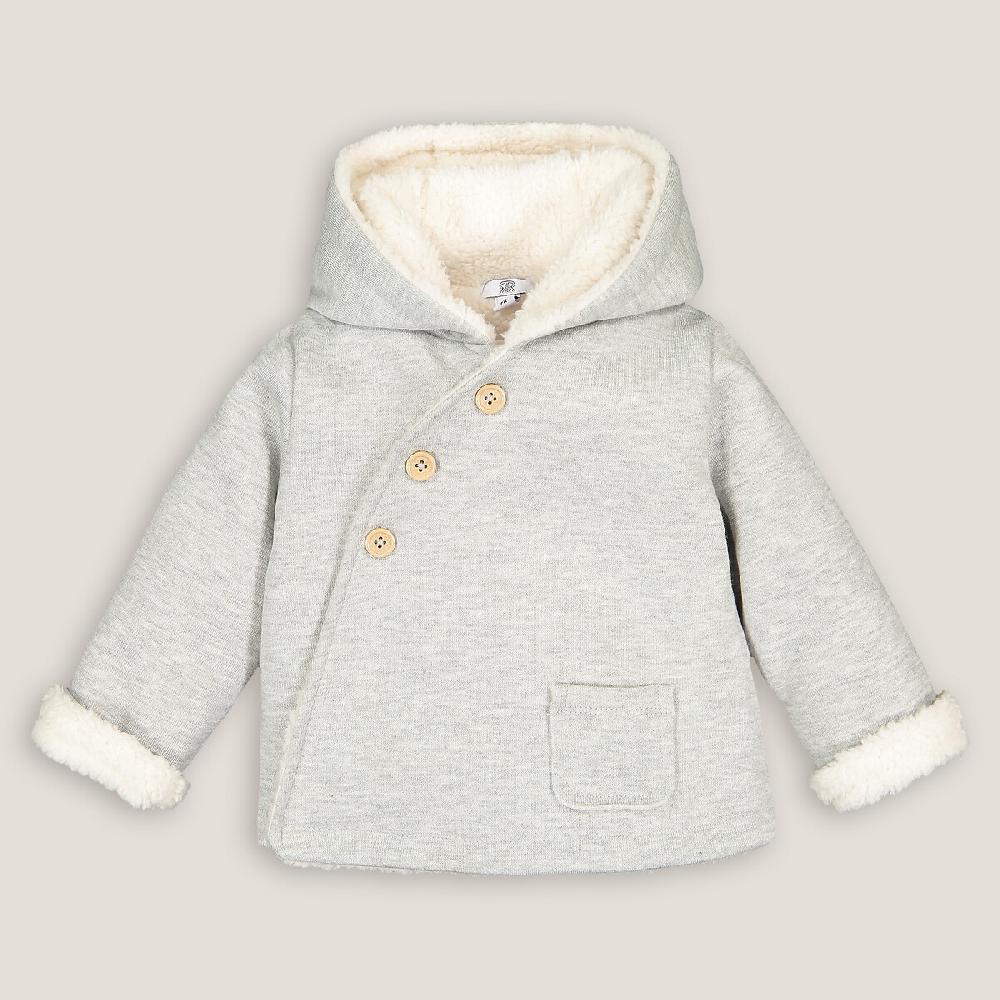 laredoute Winterjacke mit Kapuze grau meliert LA REDOUTE COLLECTIONS