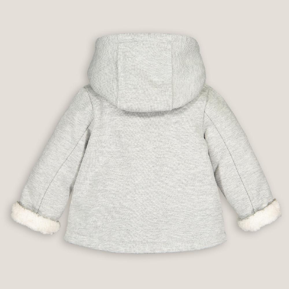 laredoute Winterjacke mit Kapuze grau meliert LA REDOUTE COLLECTIONS Black Friday Preise
