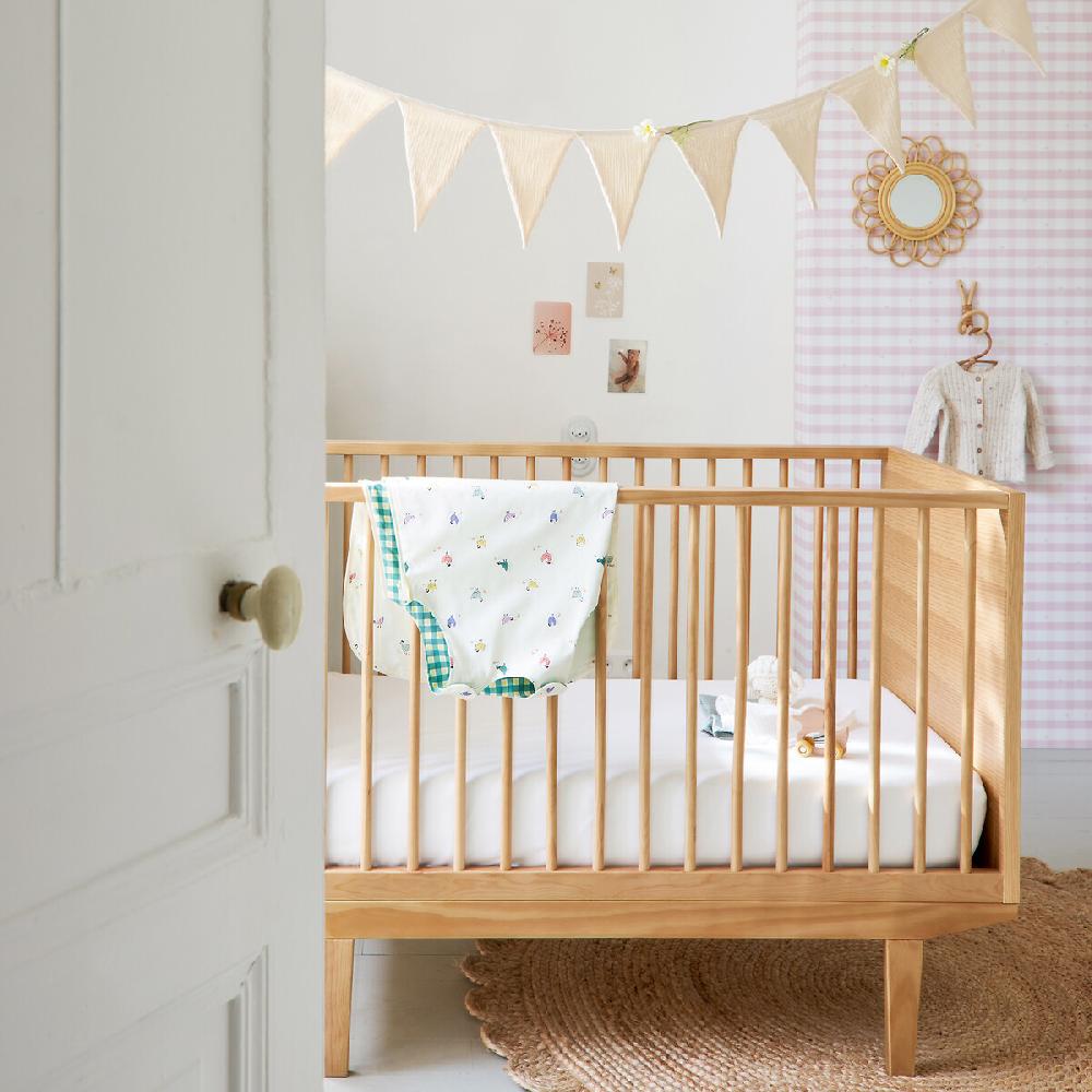 laredoute Baby Spannbettlaken Scenario aus Baumwolle uni - LA REDOUTE INTERIEURS Online