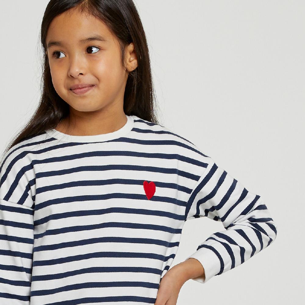 laredoute Gestreiftes Sweatshirt mit rundem Ausschnitt marine gestreift LA REDOUTE COLLECTIONS Hotsell