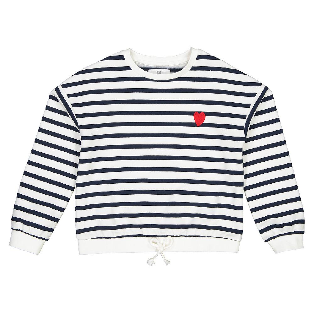 laredoute Gestreiftes Sweatshirt mit rundem Ausschnitt marine gestreift LA REDOUTE COLLECTIONS Hotsell