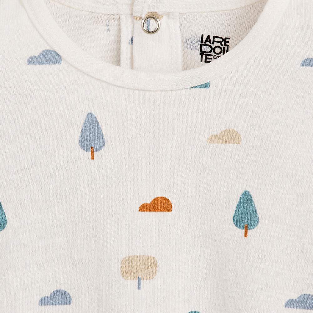 laredoute 3er-Pack Langarm-Shirts blau/beige LA REDOUTE COLLECTIONS Blitzverkäufe
