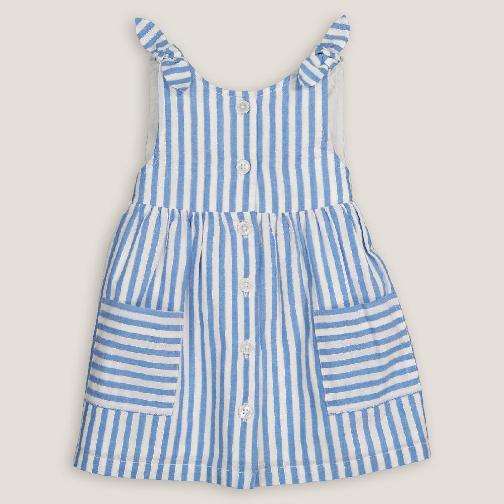 laredoute Kleid ärmellos gestreift blau LA REDOUTE COLLECTIONS Begrenztes Angebot