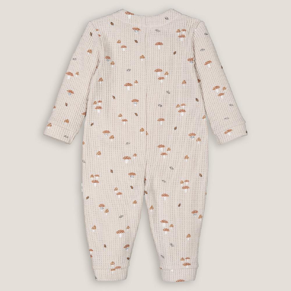laredoute Overall aus Waffelpikee mit Pilzmuster bedruckt LA REDOUTE COLLECTIONS Online Shopping