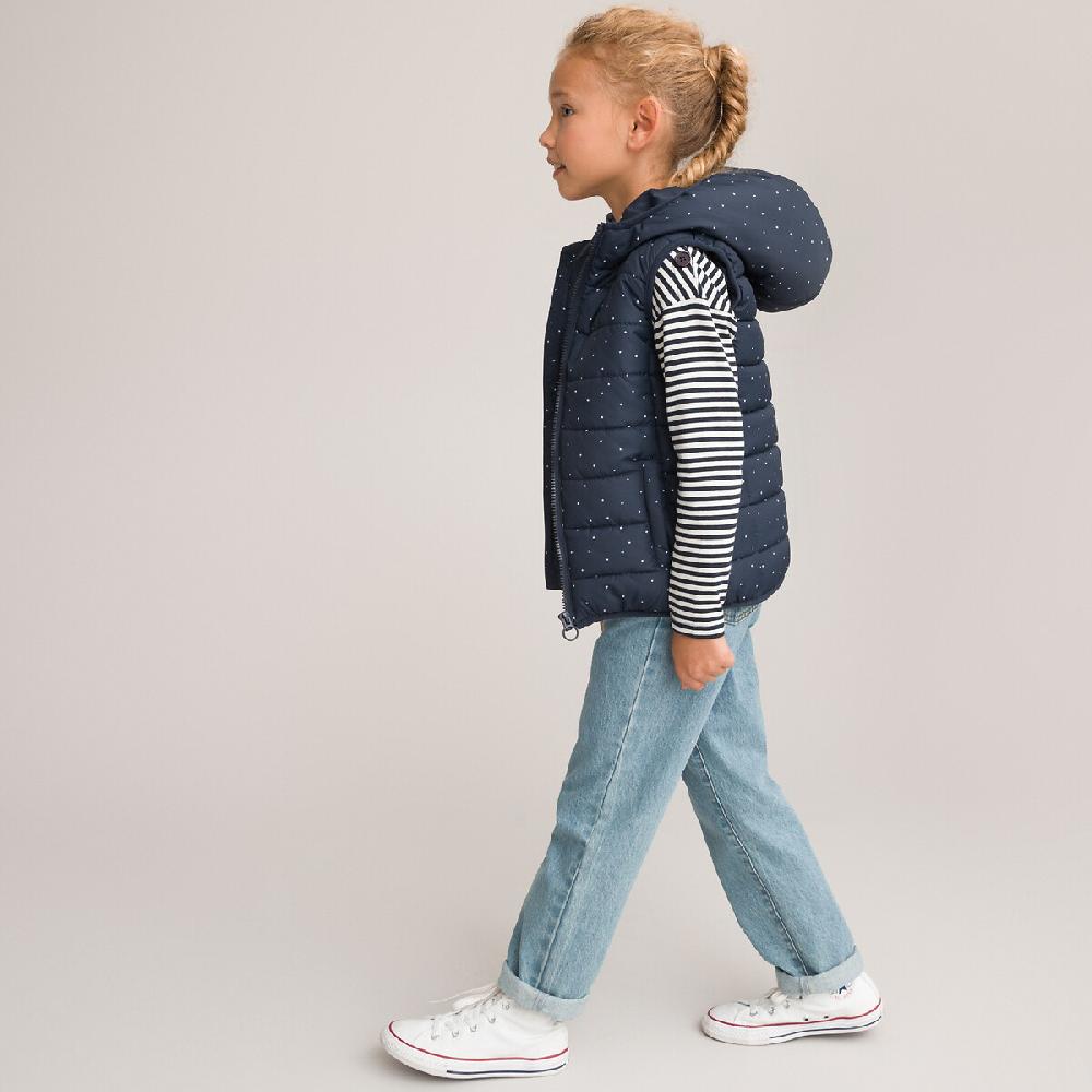 laredoute Steppjacke mit Kapuze Sternenmuster bedruckt LA REDOUTE COLLECTIONS Vatertagsangebot