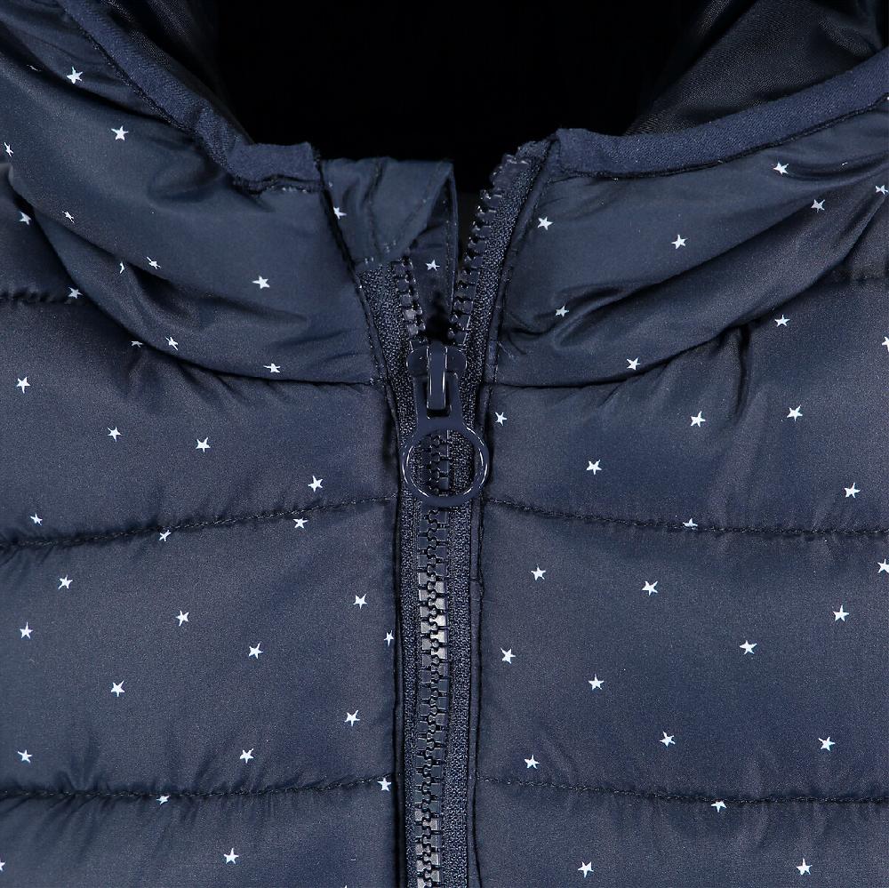 laredoute Steppjacke mit Kapuze Sternenmuster bedruckt LA REDOUTE COLLECTIONS Vatertagsangebot