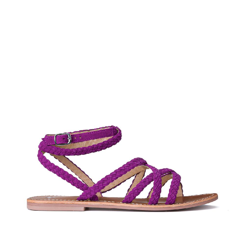 laredoute Geflochtene Signature-Sandalen aus Leder - LA REDOUTE COLLECTIONS Zeitlich begrenztes Angebot