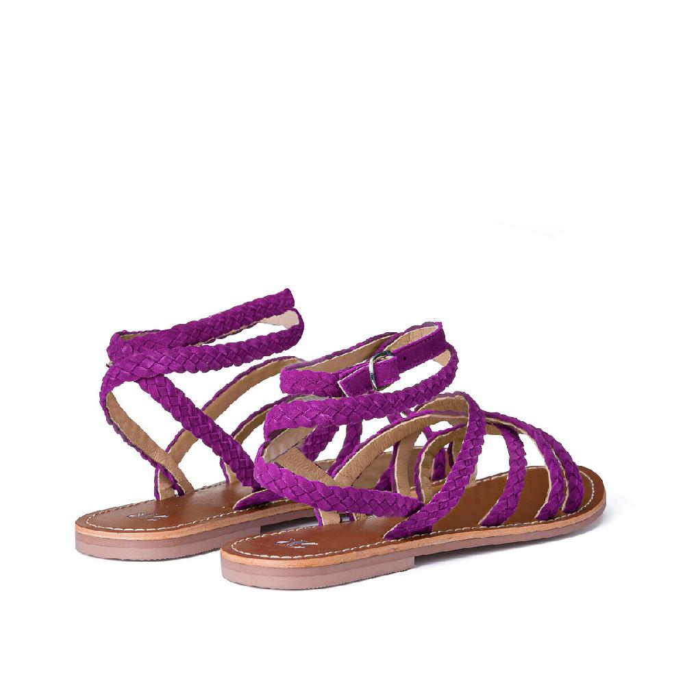 laredoute Geflochtene Signature-Sandalen aus Leder - LA REDOUTE COLLECTIONS Zeitlich begrenztes Angebot