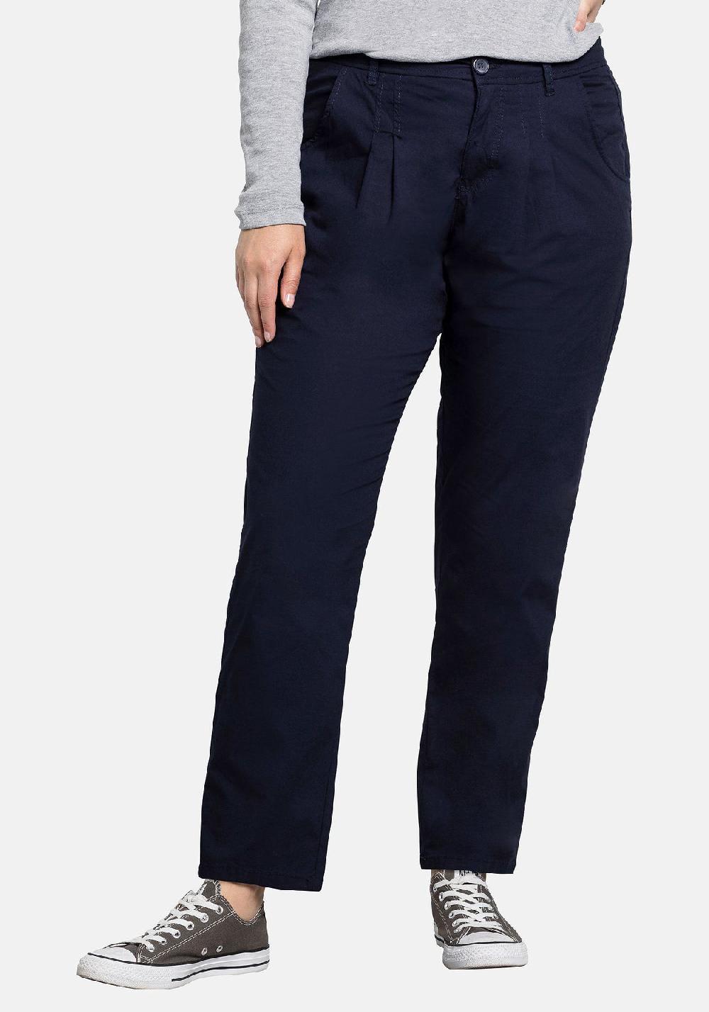 sheego Chinohose in Stretch-Qualität Sonderangebot der Fabrik