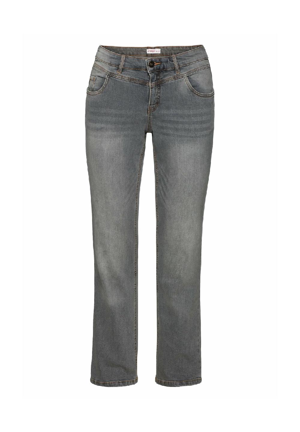 sheego Jeans »Die Gerade« mit Used-Effekten Super Rabatt