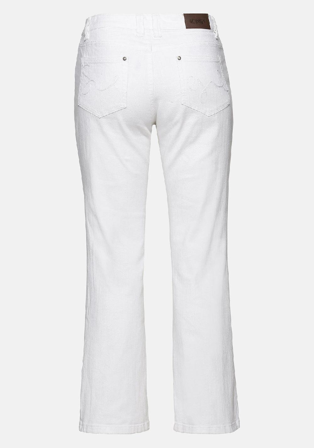 sheego Jeans in 5-Pocket-Form mit Used-Effekten Riesige Rabatte