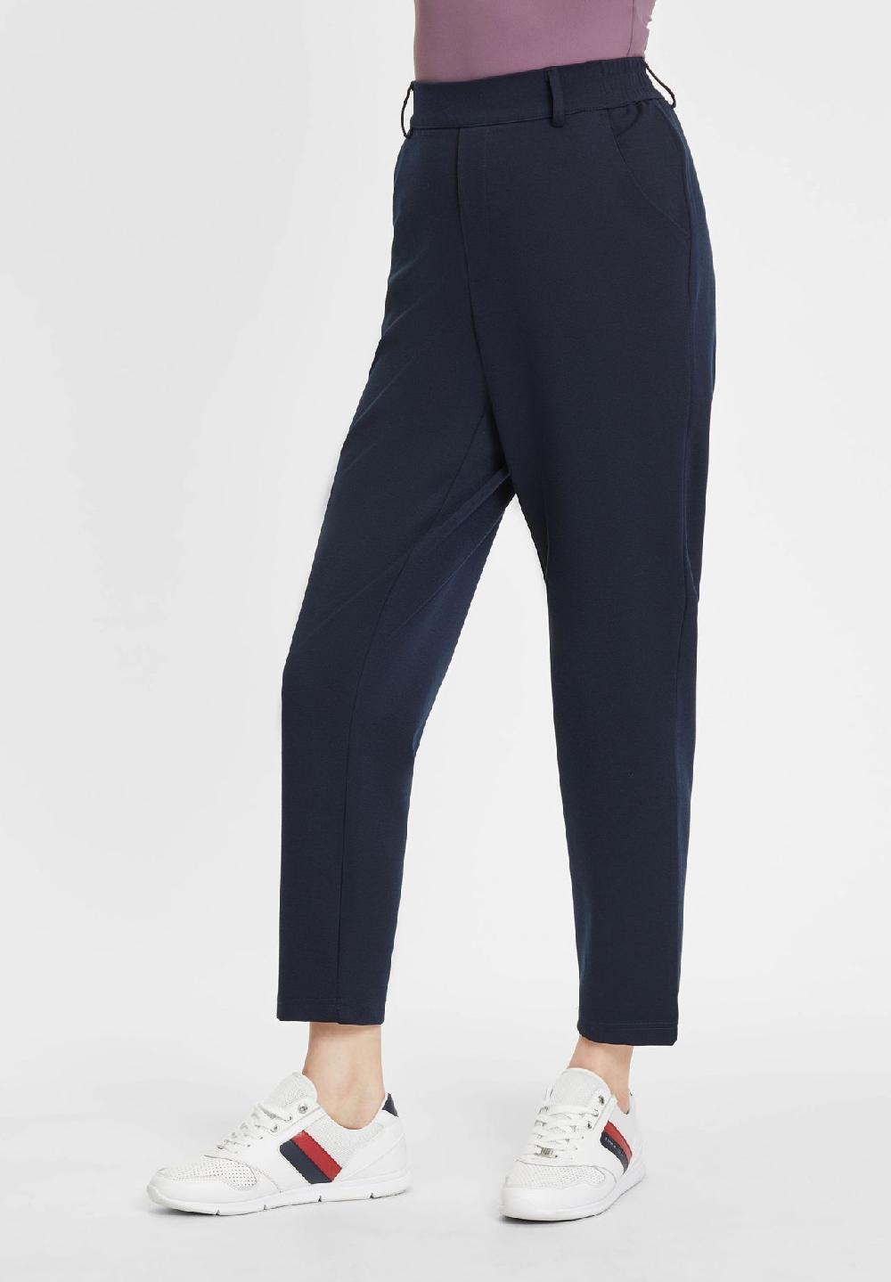 DENIM TOM TAILOR Chinohose Elastikbund Relaxed Fit für Damen Clearance-Verkauf