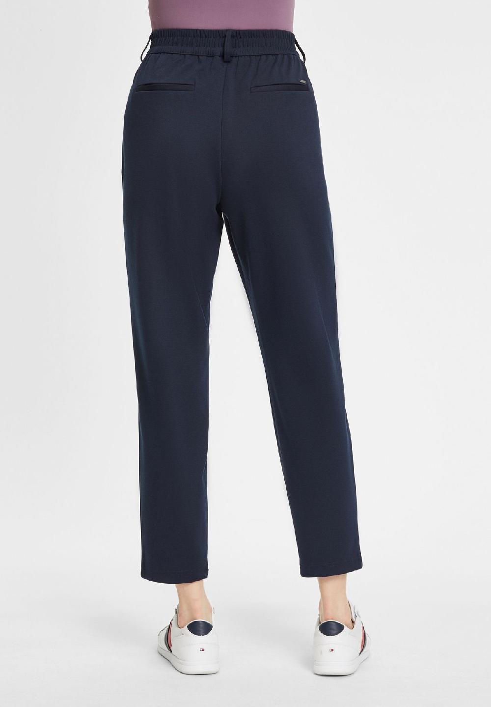 DENIM TOM TAILOR Chinohose Elastikbund Relaxed Fit für Damen Clearance-Verkauf