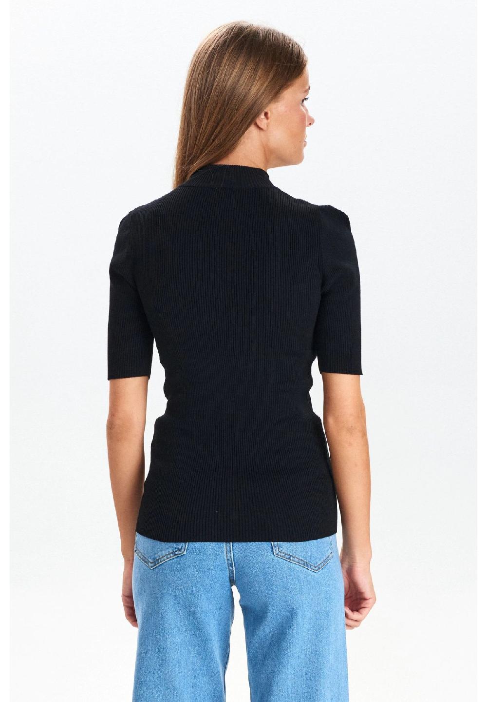 Nümph T-Shirt Rippstruktur Halbarm für Damen Rabatte dieses Monats
