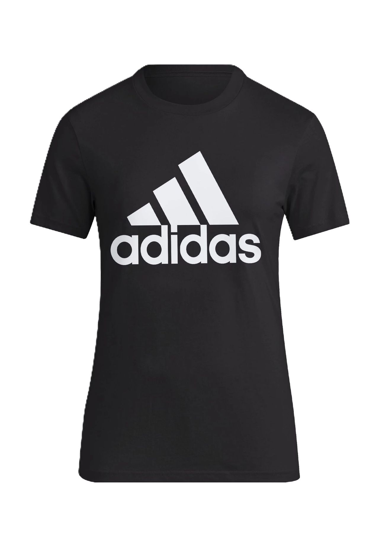 adidas T-Shirt Baumwolle Logo-Print für Damen