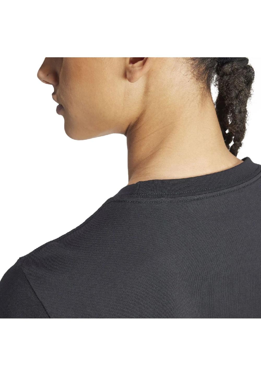adidas T-Shirt Baumwolle Logo-Print für Damen 2025