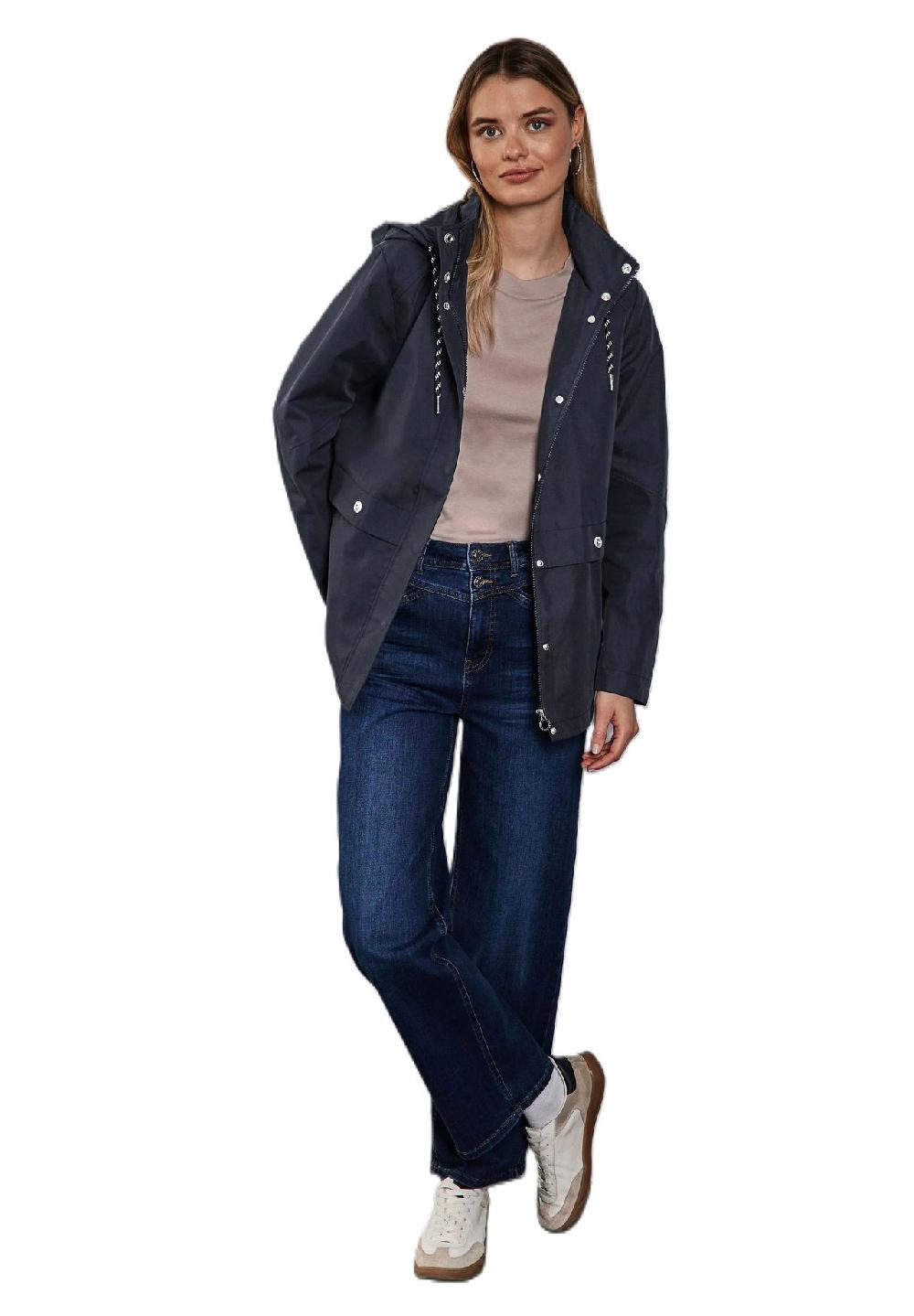 Street One Parka verdeckter Reißverschluss Stehkragen für Damen Online