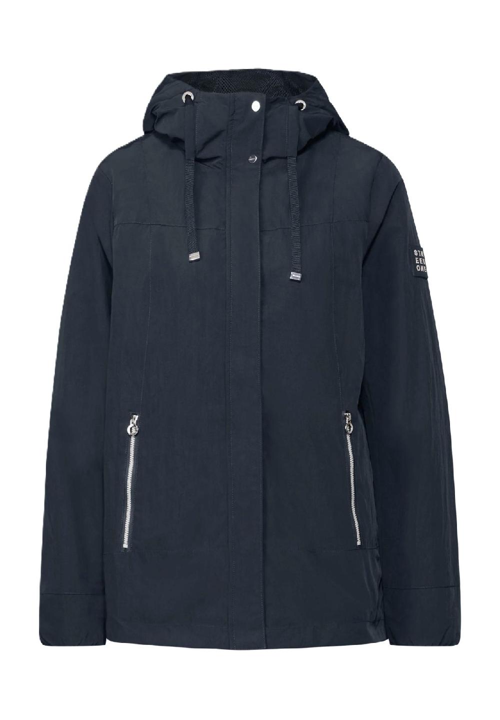 Street One Windbreaker verdeckter Reißverschluss Patch für Damen Verkauf